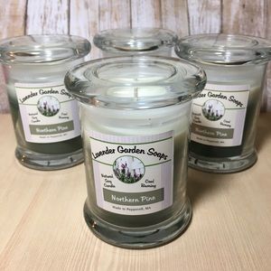 Soy Candle Med. Status Northern Pine (1) Natural